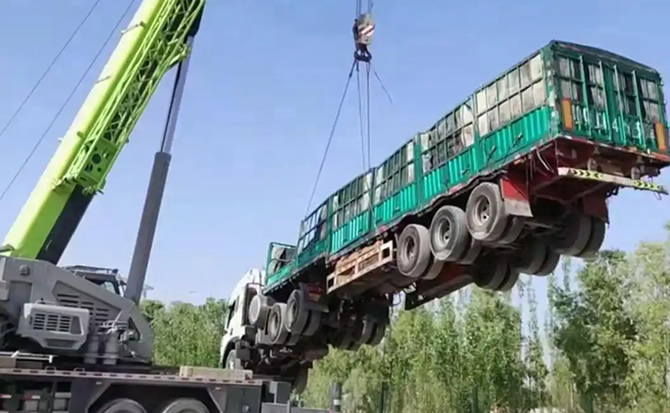 红桥区道路脱困救援案例